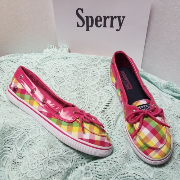 Sperry Shoes - Women's Sperry Top-sider pastel light shoes size 5